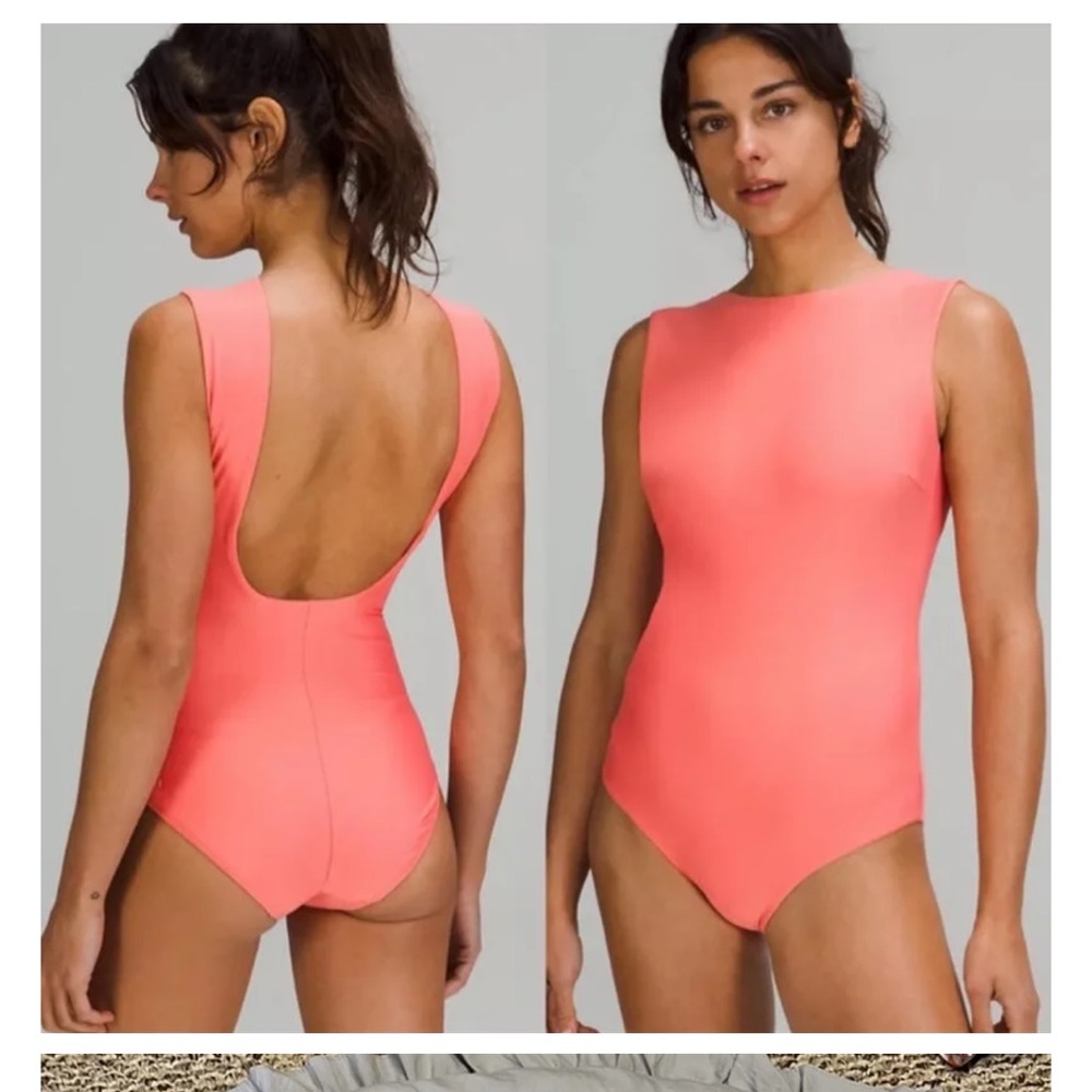 lululemon athletica Coral One Piece Swimsuit